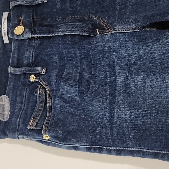 Good American High Waist Skinny Leg Good Legs Jeans Size 27 Style GAGL899 - Picture 6 of 10